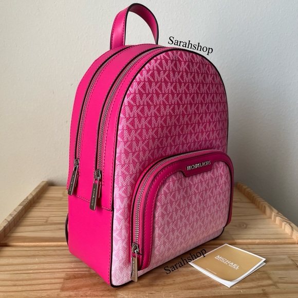 🌼Michael Kors Jaycee medium zip pocket backpack - Picture 3 of 15